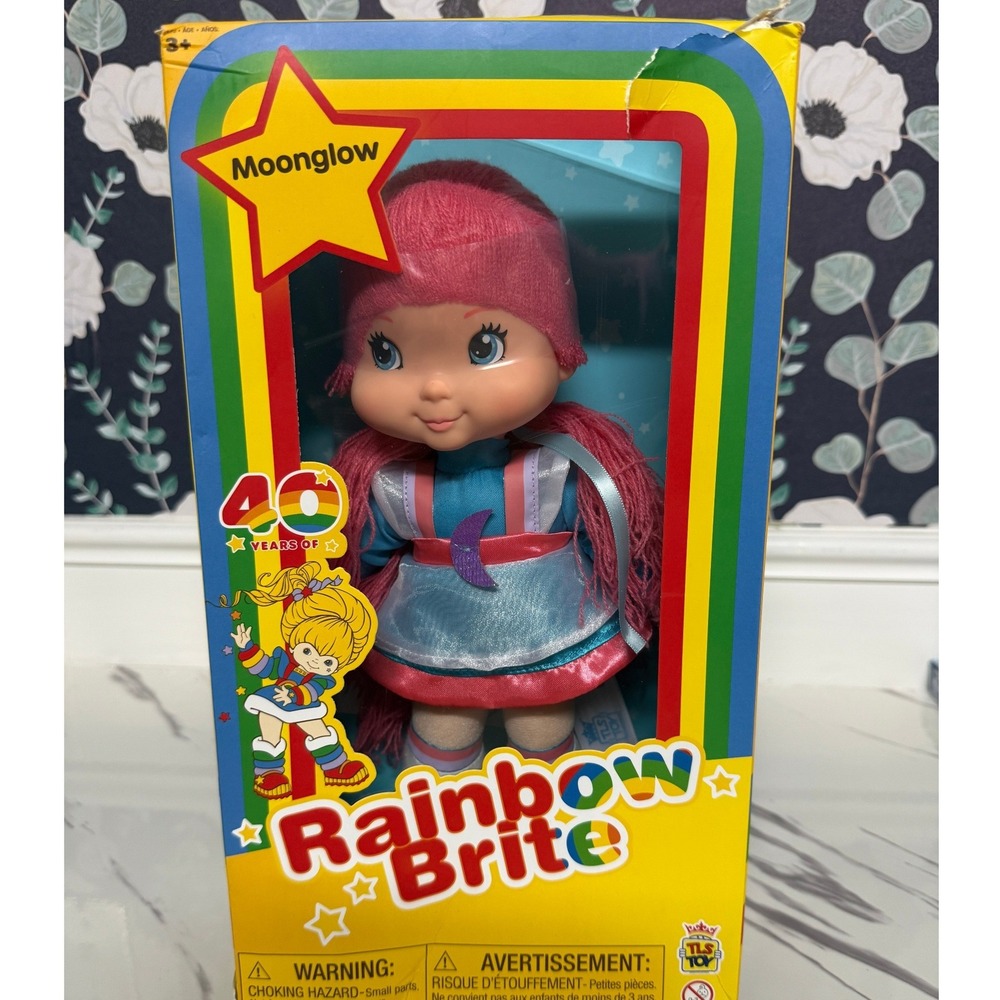 Rainbow‎ Brite Moonglow Doll 40th Anniversary NIB Box Damage Collectable